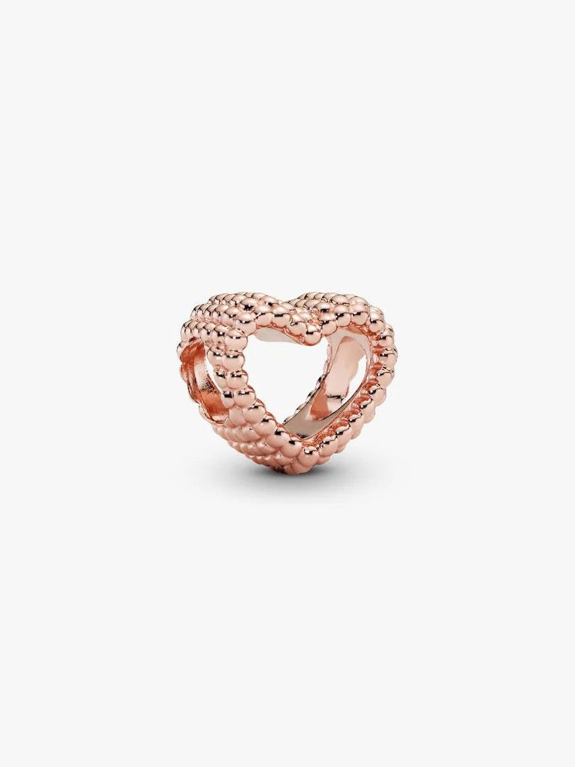 Pandora Moments 787516 armband roségold plated bedel met hartje