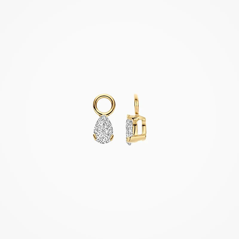 Lab Diamonds Oorbel bedels LG9004Y/S - 14k Geelgoud