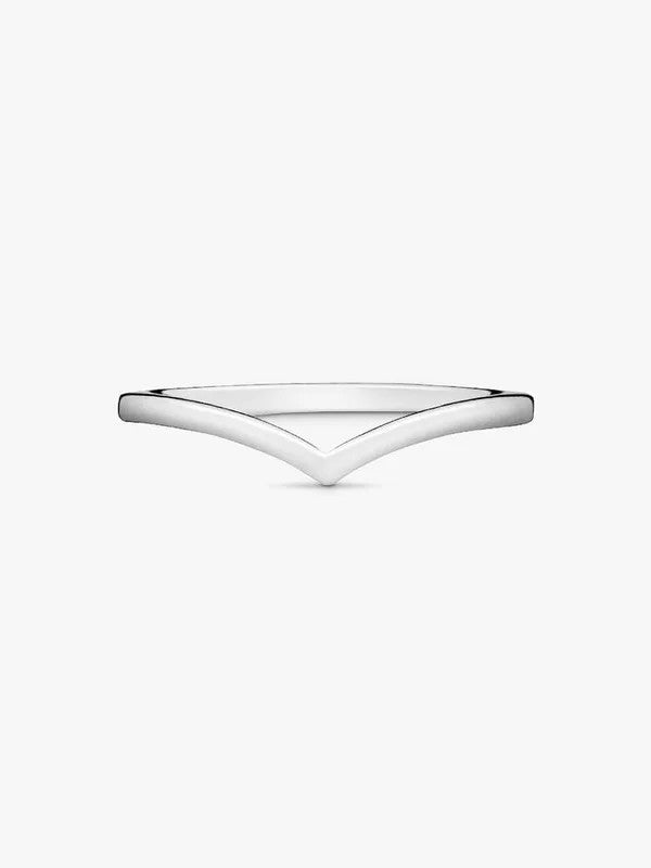 Pandora Polished Wishbone Ring – 196314 (maat 52)