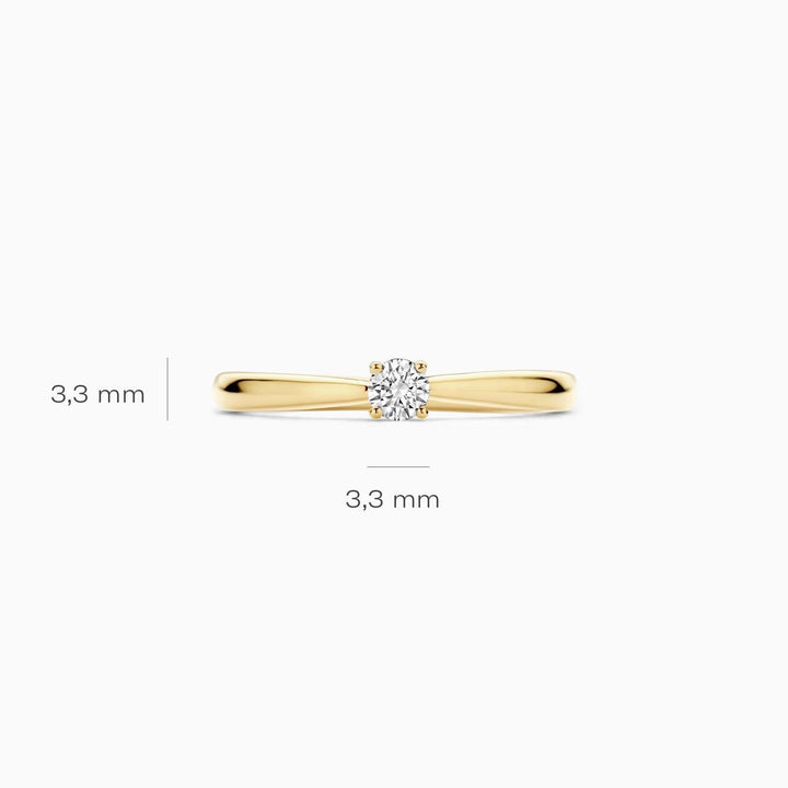 Blush Lab Diamonds Ring LG1000Y
