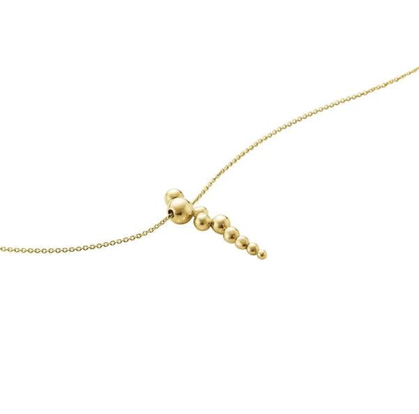 Georg Jensen 18 kt. geelgouden Moonlight Grapes ketting 41 - 45 cm., 20001636