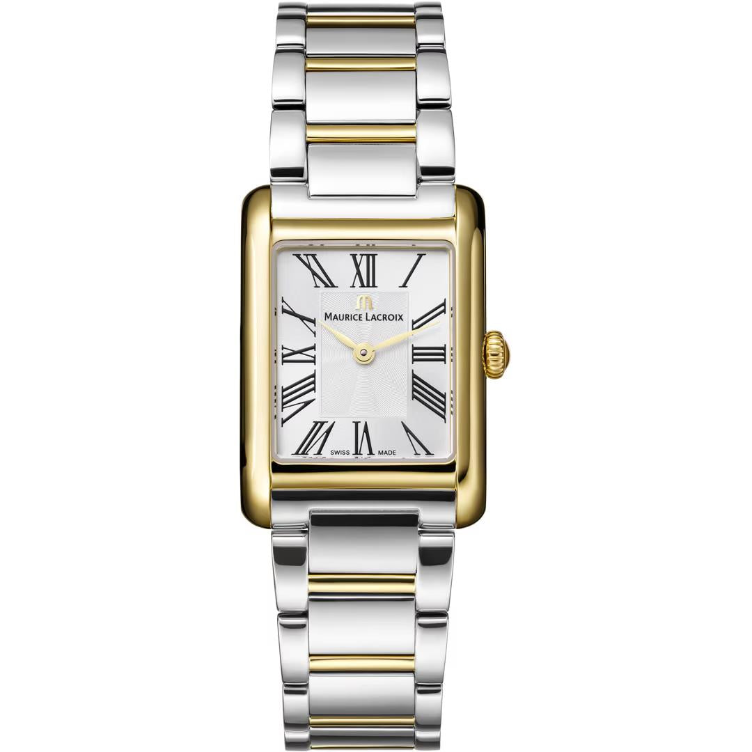 Maurice Lacroix Fiaba FA1205-PVY02-110-A – Elegant dameshorloge in bicolor staal