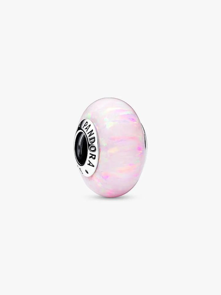 Pandora Bedel Silver Opaalroze Charm 791691C03