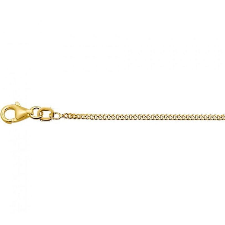 14 kt Geelgouden Gourmett Collier – 1,4 mm, 50 cm