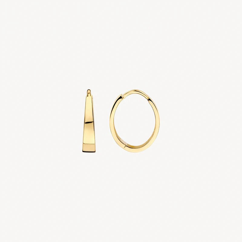 14 kt Blush Oorringen 7379YGO geelgoud