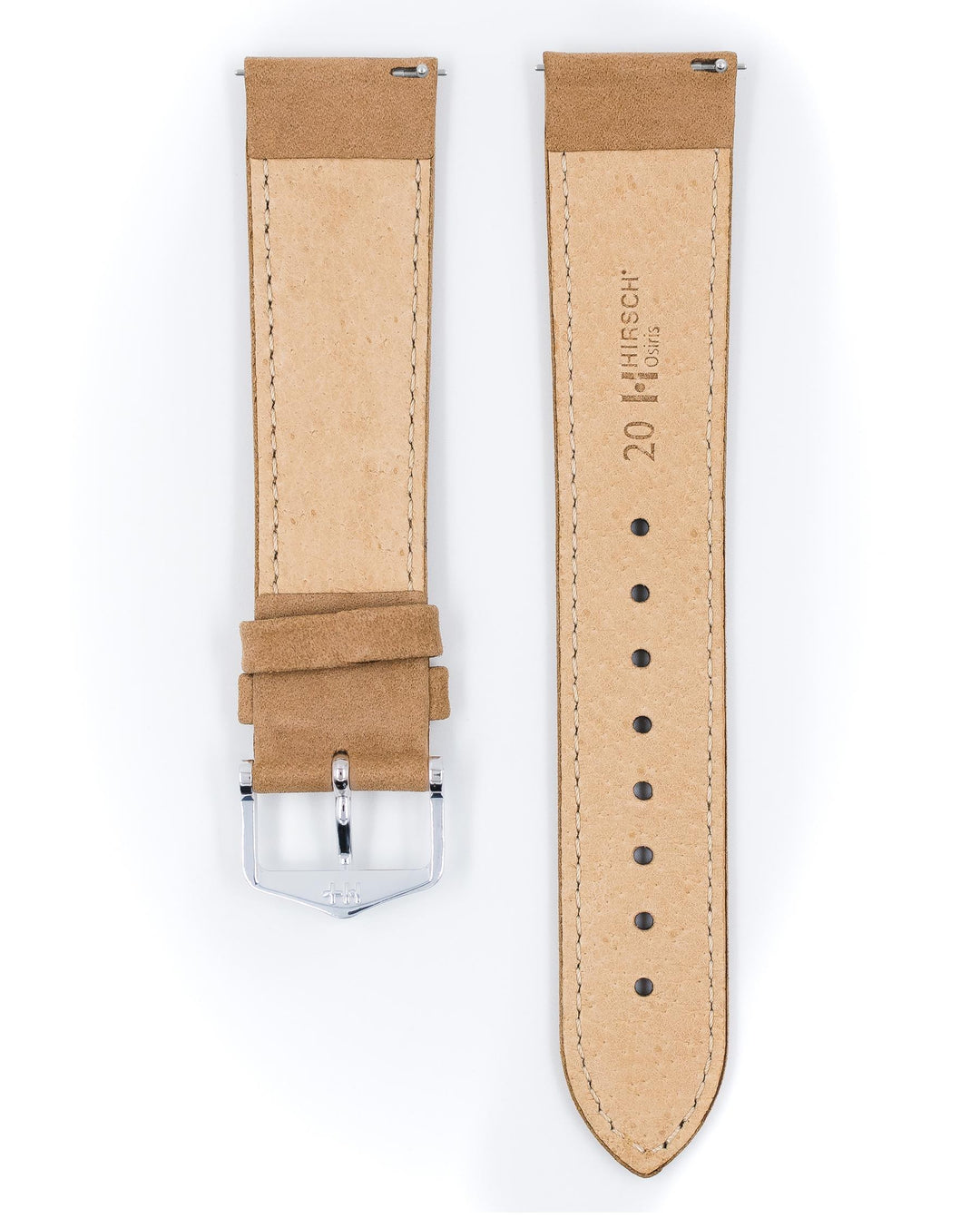 Hirsch Osiris Nubuck Horlogeband 03433190-2-20