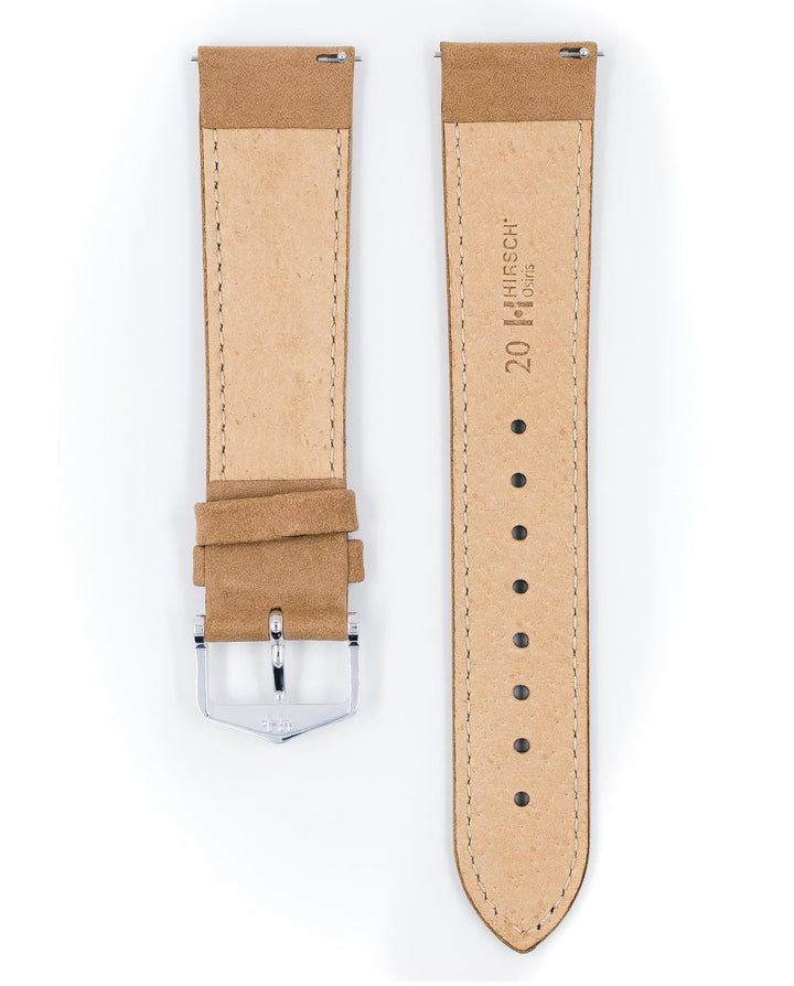Hirsch Osiris Nubuck Horlogeband 03433190-2-20