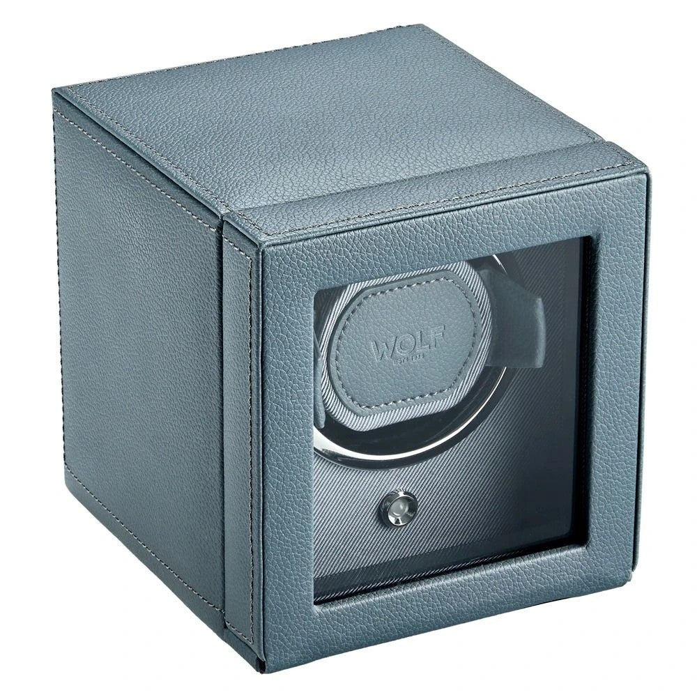 WOLF 1834 Cub watch winder met cover grijs 461165