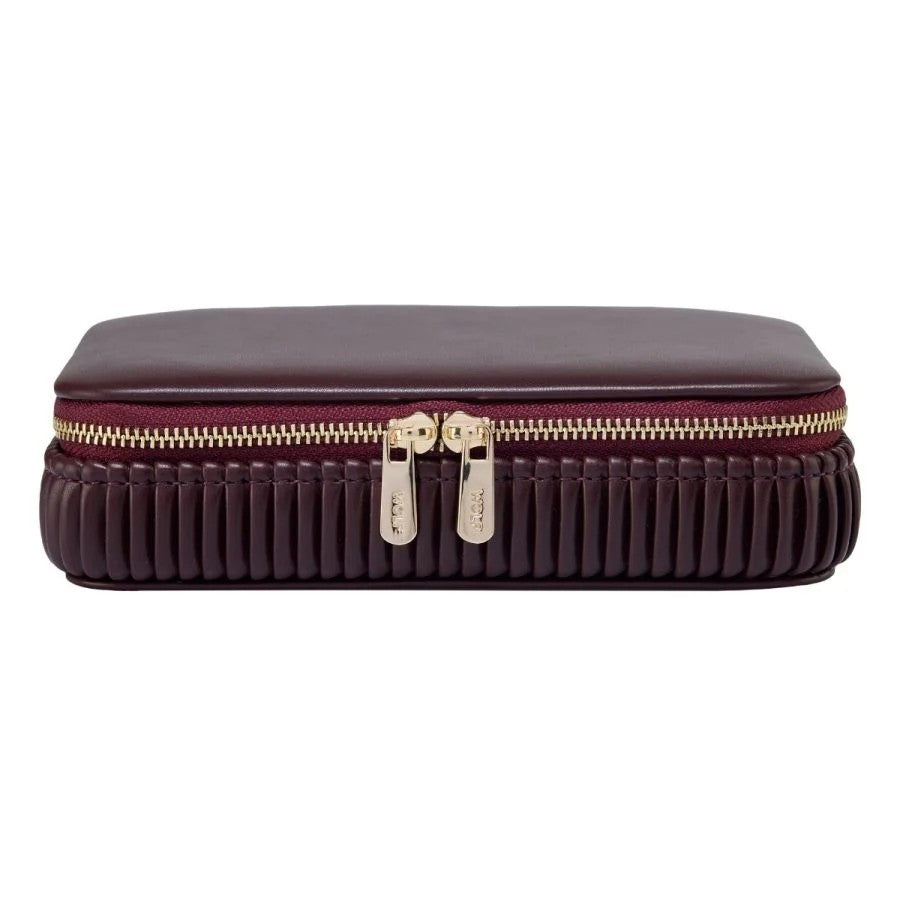 WOLF 1834 Bella Zip Case bordeaux sieradenetui 781326