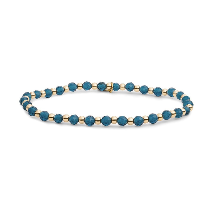 Sparkling Jewels Interstellar Armband Ocean Topaz Quartz – SBG-GEM67-3MM-MIX