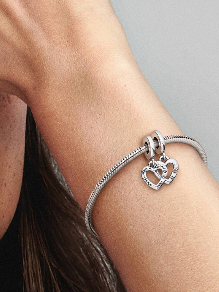 Sister hearts sterling silver 799538C01
