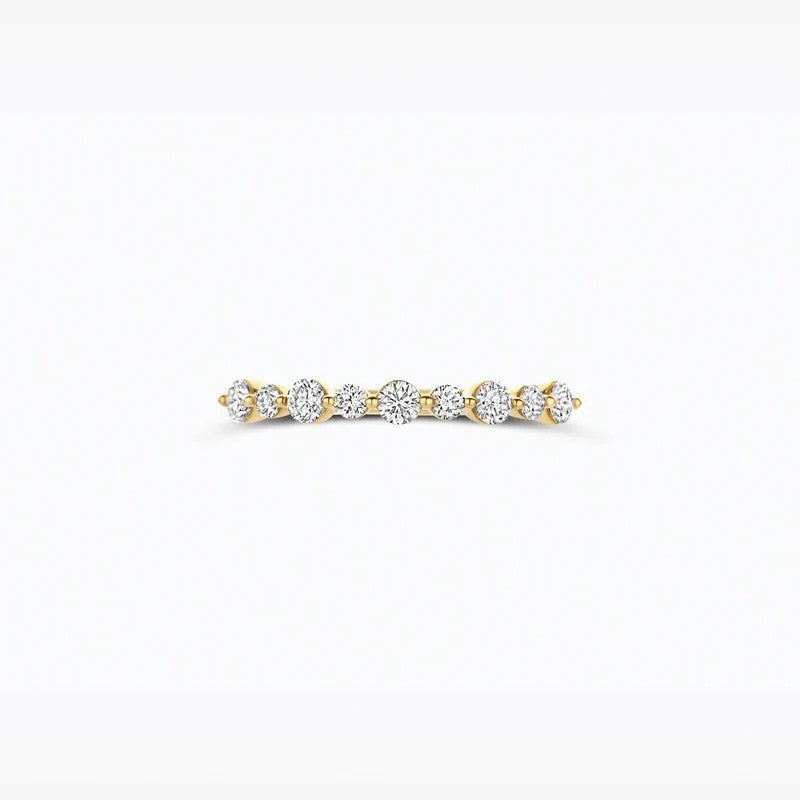 Blush Lab Diamonds ring 14 karaat geelgoud LG1064Y