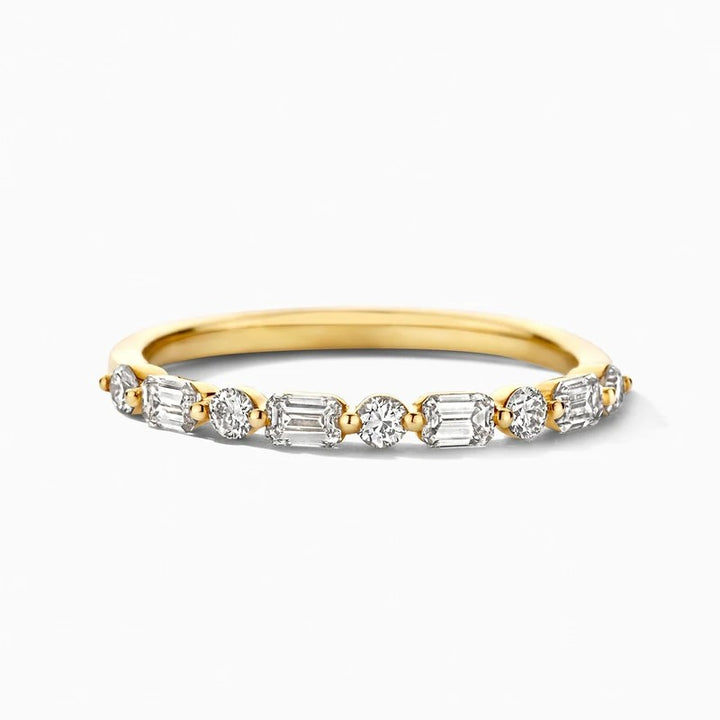 Blush Lab Diamonds ring 14 karaat geelgoud LG1065Y