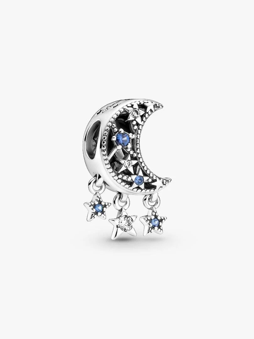 Pandora Bedel Silver Ster &amp; Halvemaan Charm 799643C01