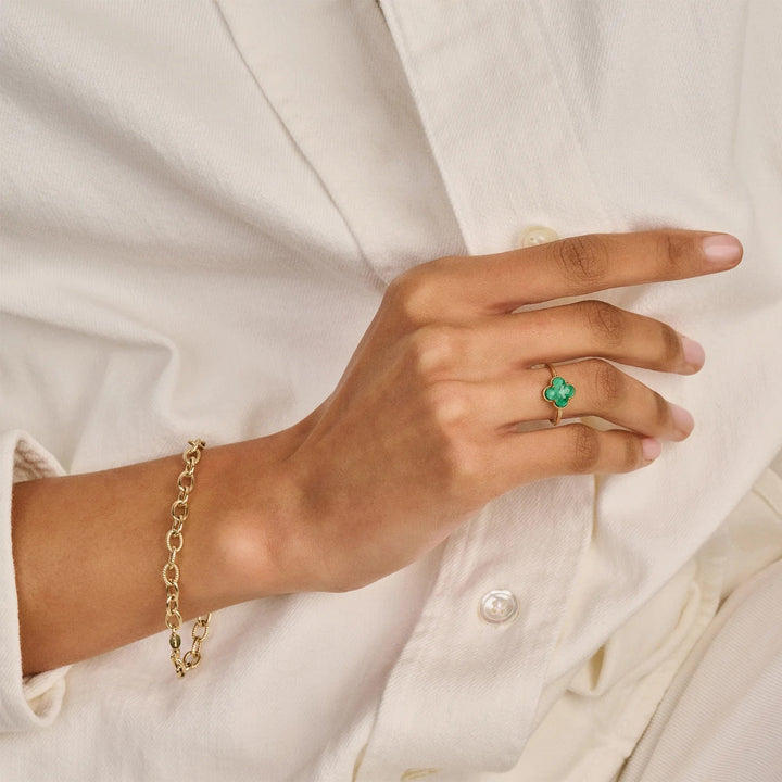14 kt Blush Armband getordeerd 2255YGO