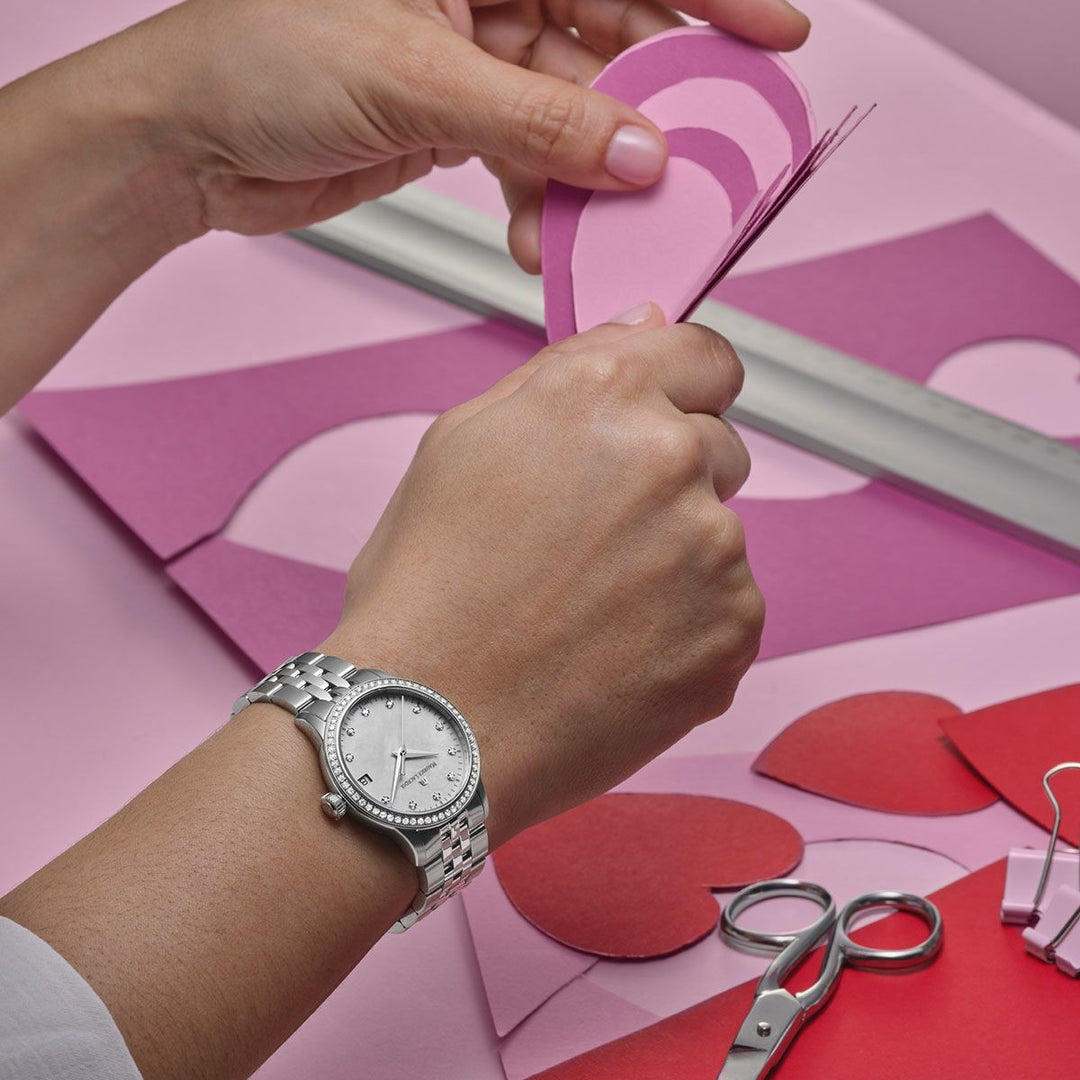 Maurice Lacroix 1975 Lady Quartz 33mm met Diamant – 751006-SD502-170-1