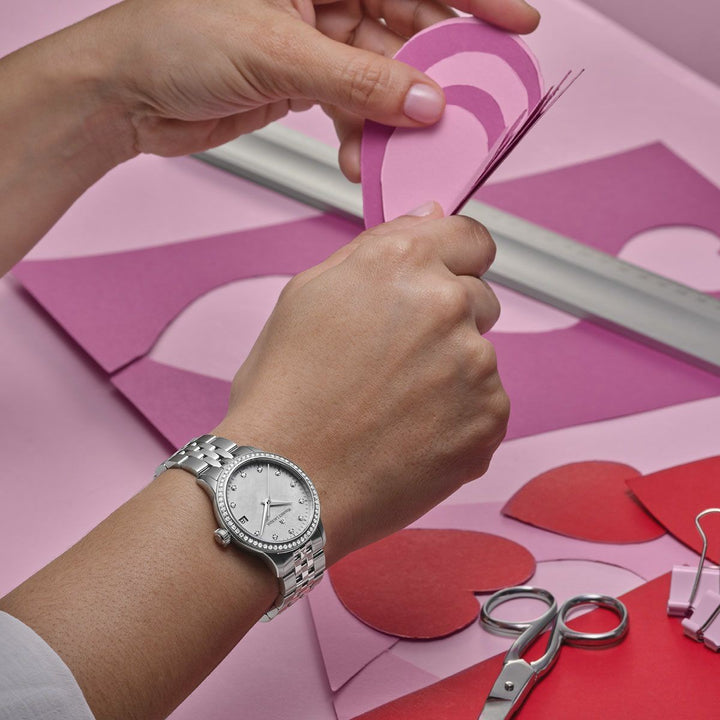 Maurice Lacroix 1975 Lady Quartz 33mm met Diamant – 751006-SD502-170-1