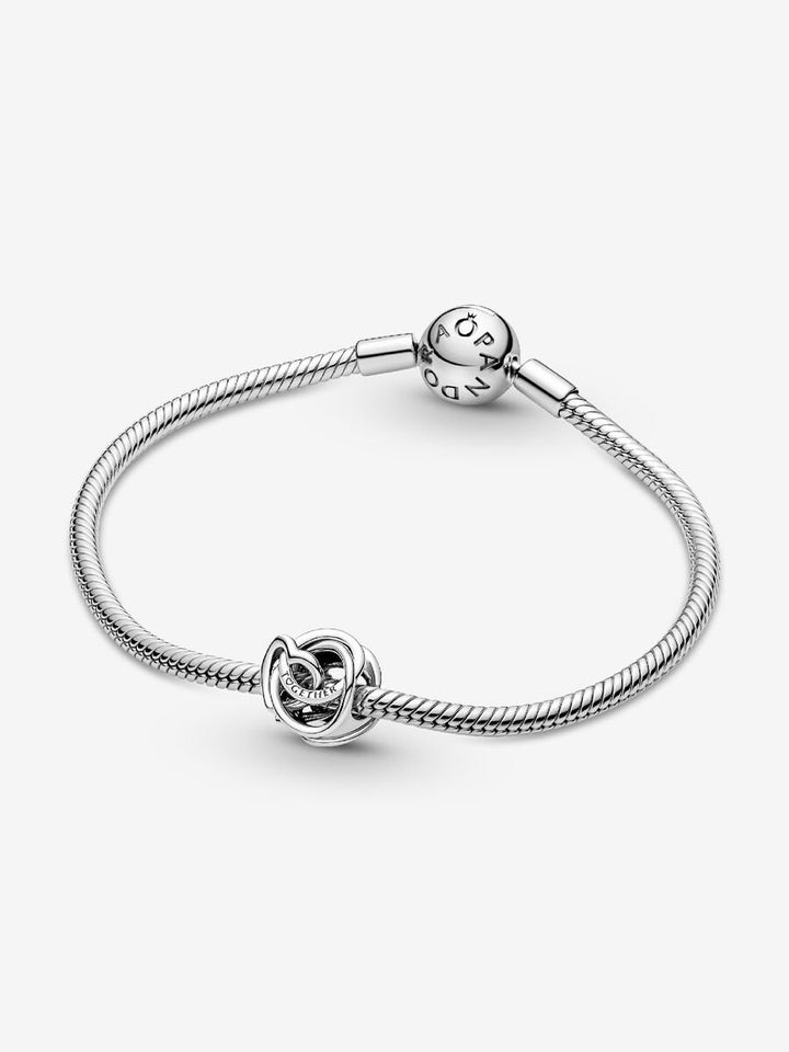 Encircled heart sterling silver 791507C00