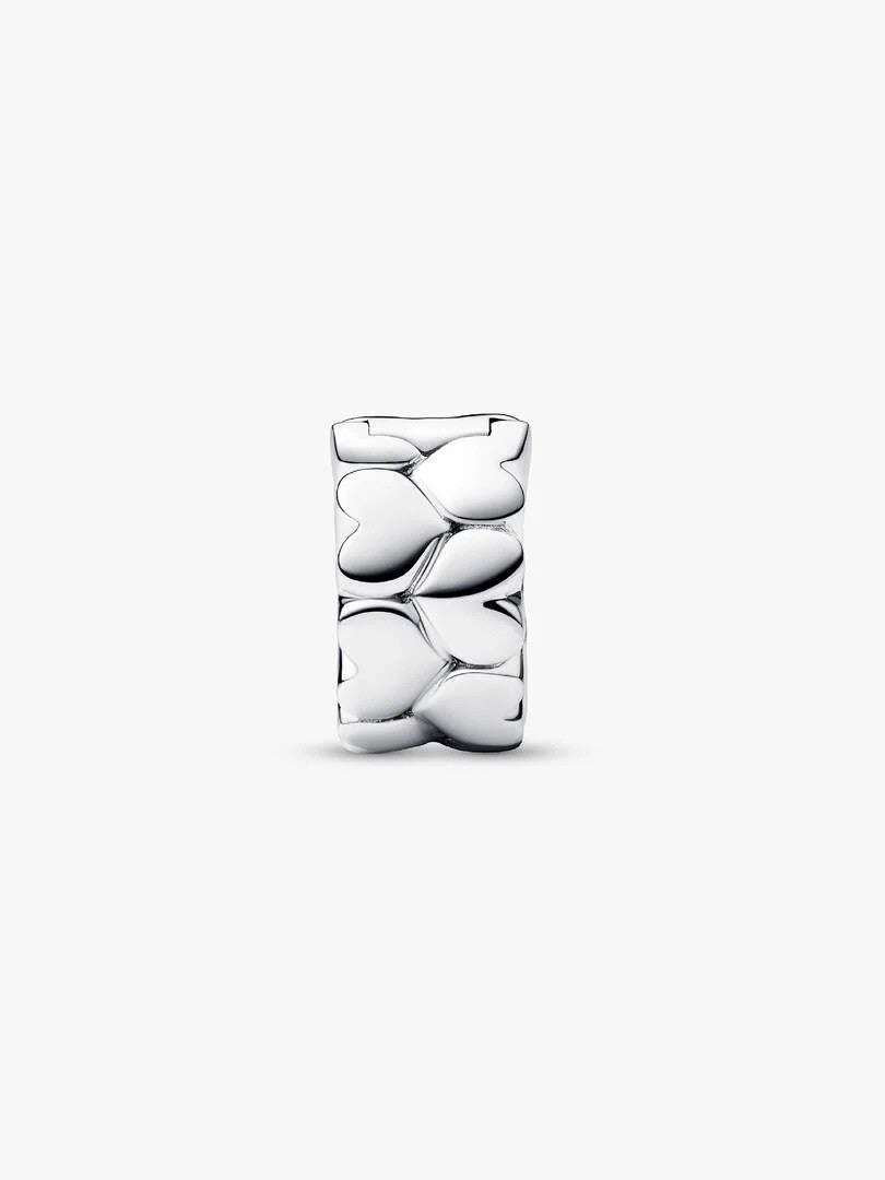 Pandora clip bedel Zilveren Hart 792828C00