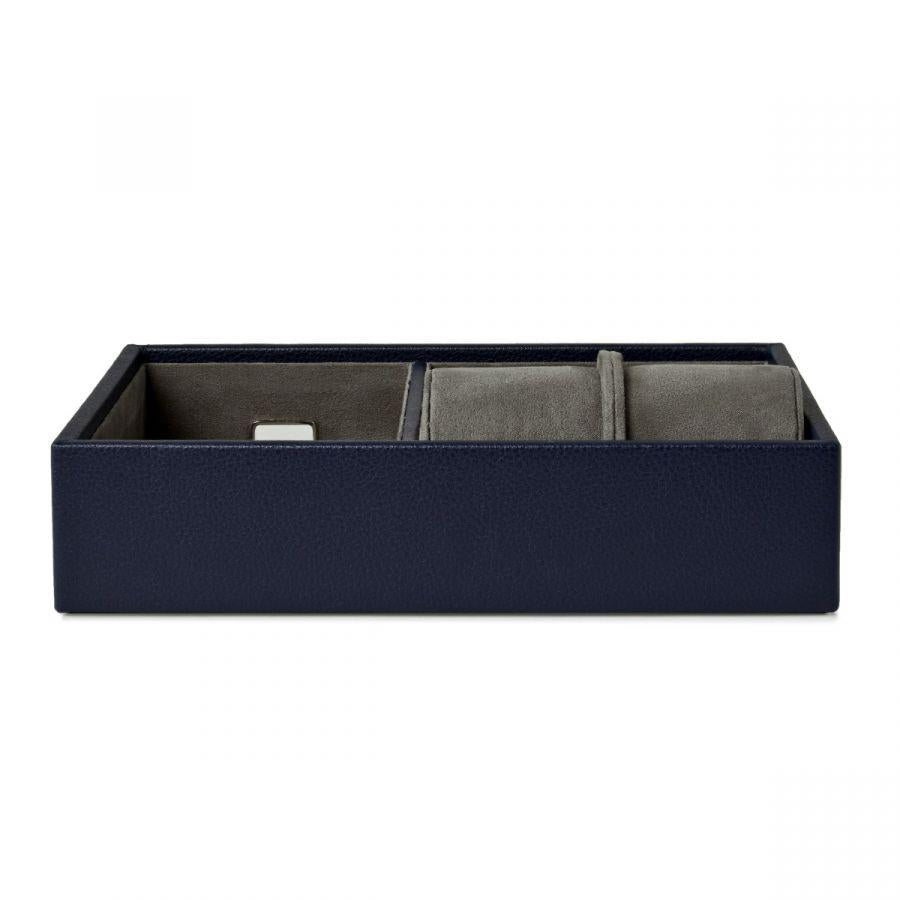 wolf1834 VALET TRAY W/ DOUBLE WATCH ROLL