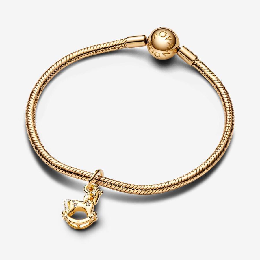 Pandora Hobbeleenhoorn Hangende Bedel  762978C01