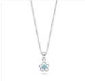 Zilveren kinderring hart roze steen 579.005.44