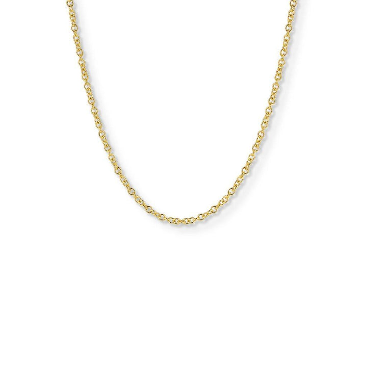 14 kt collier anker 50 cm 1 mm