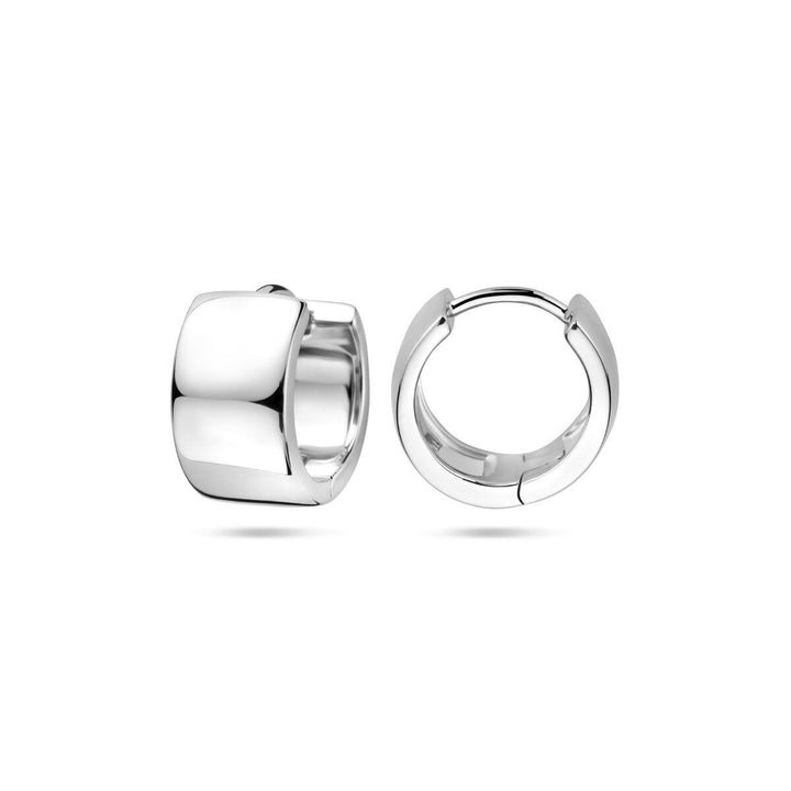Zilveren oorringen pave zirkonia 13.40685