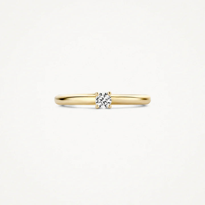 Blush 14k Geelgoud met Zirkonia Ring 1112YZI