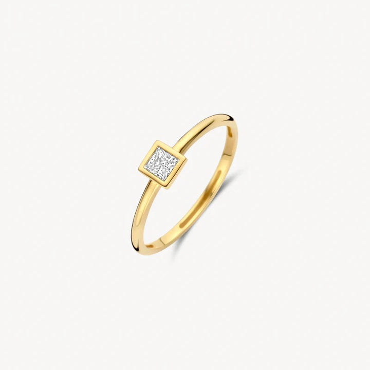 Blush Ring 14 kt Geelgoud met Zirkonia – 1274YZI