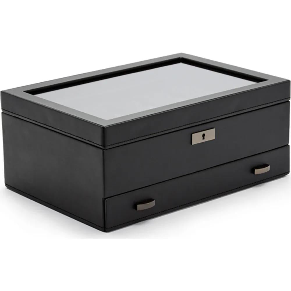 Wolf Axis 488203 Axis - Gunmetal Horlogekisten
