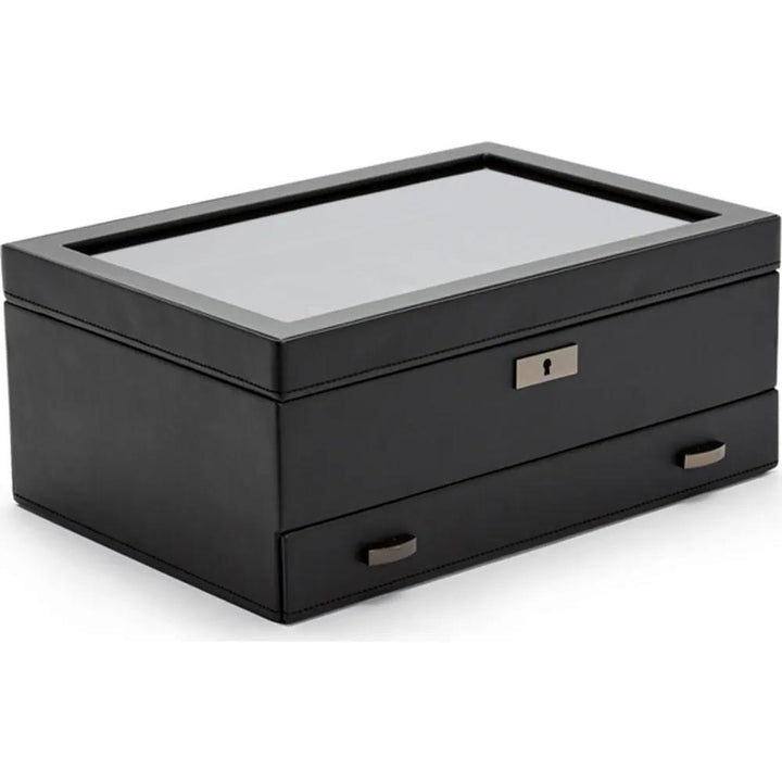Wolf Axis 488203 Axis - Gunmetal Horlogekisten