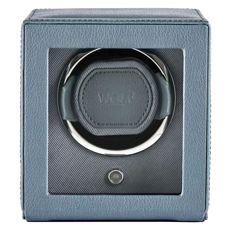 WOLF 1834 Cub watch winder met cover grijs 461165