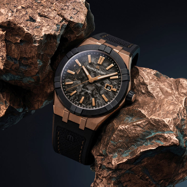 Maurice Lacroix AIKON-IC Frozen Carbon AC6008-BRL20-730-2 Automatic Limited Edition 43 mm