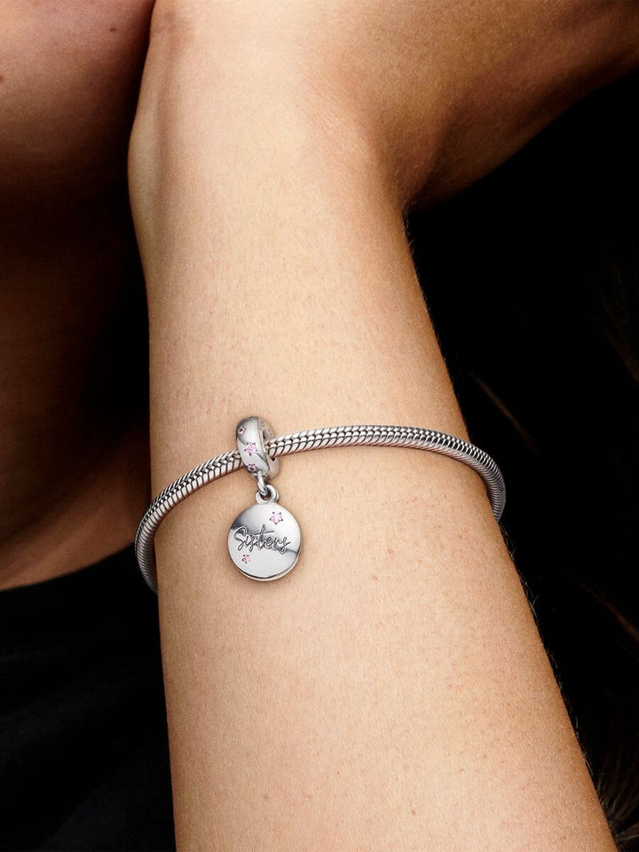 Pandora Sisters silver dangle 798012FPC