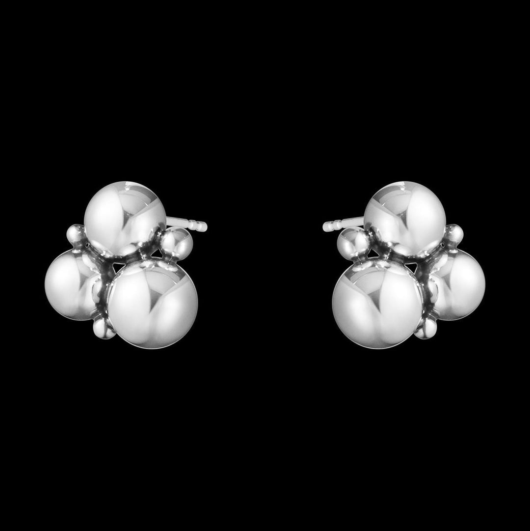 Georg Jensen zilveren Moonlight Grapes oorknoppen