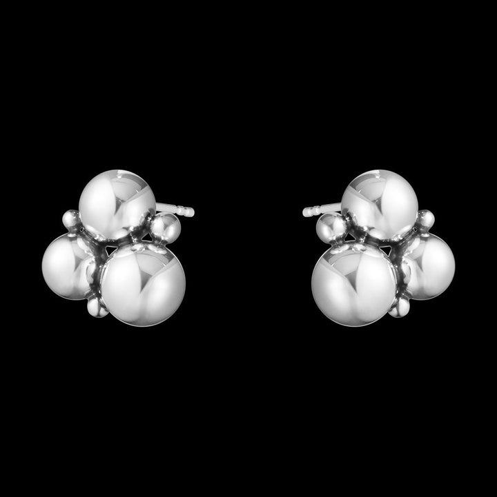 Georg Jensen zilveren Moonlight Grapes oorknoppen