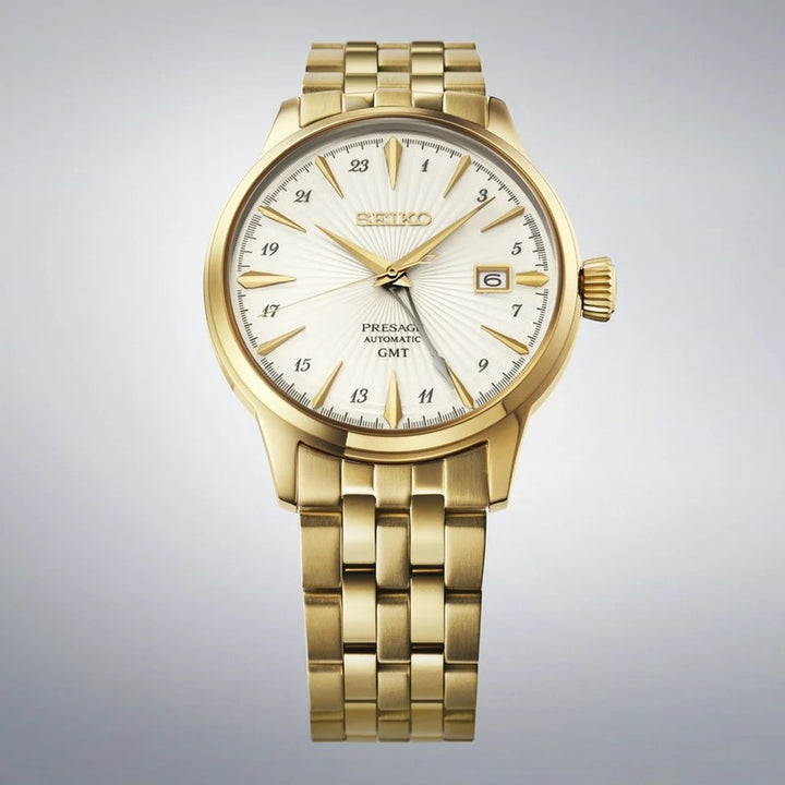 Seiko Presage Cocktail Time HCB004J1 automatisch GMT horloge