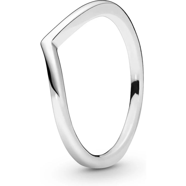 Pandora Polished Wishbone Ring – 196314 (maat 54)