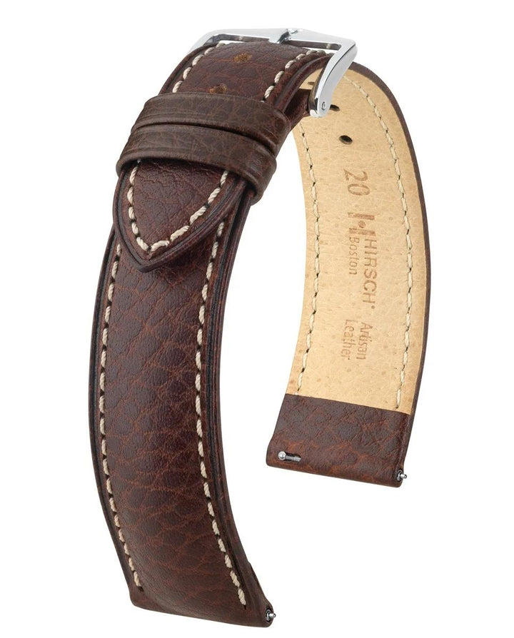 HIRSCH BOSTON L BROWN CALF 24/22MM