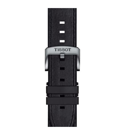 TISSOT OFFICIAL BLACK LEATHER STRAPT852047562 23 MM prx