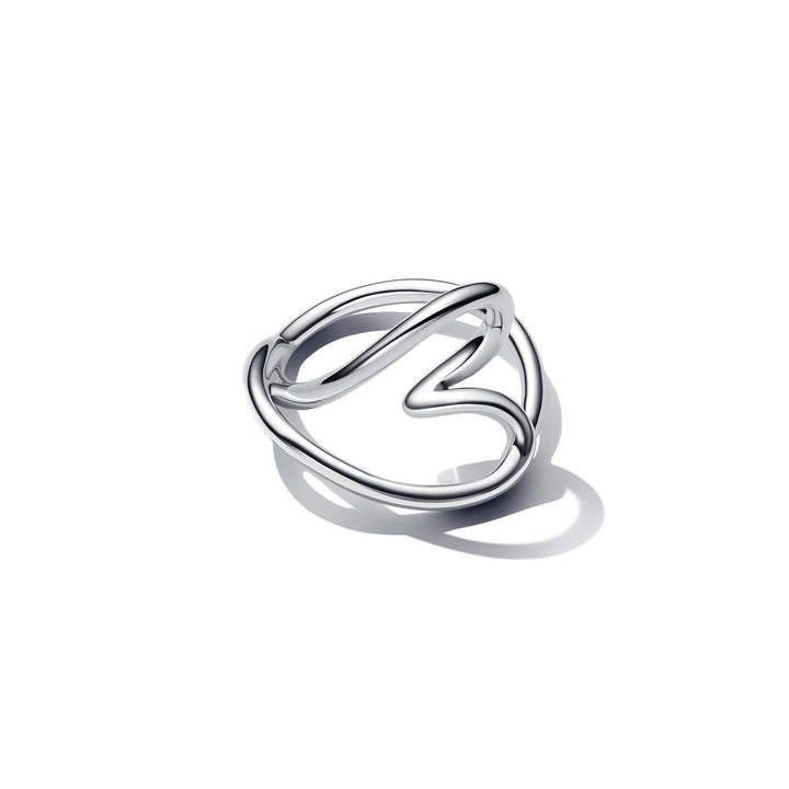 Pandora Organically Shaped Heart Ring 193288C00-54