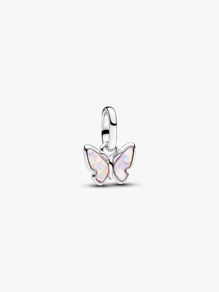 Pandora Pink Butterfly Mini Dangle Bedel 793825C01