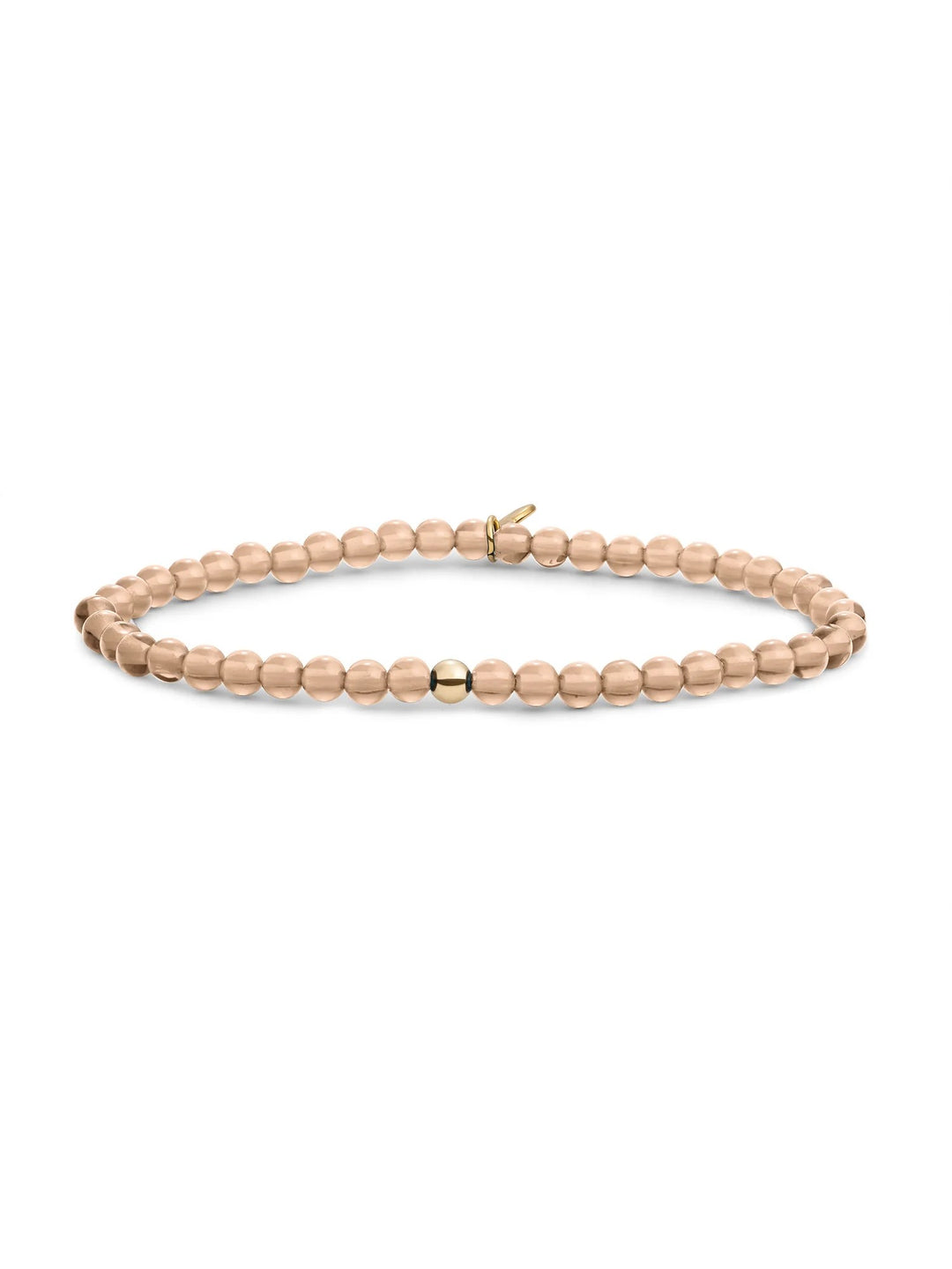Sparkling Jewels Saturn Armband Small Light Citrine Quartz Gold Plated – SBG-GEM65-ADD-4MM
