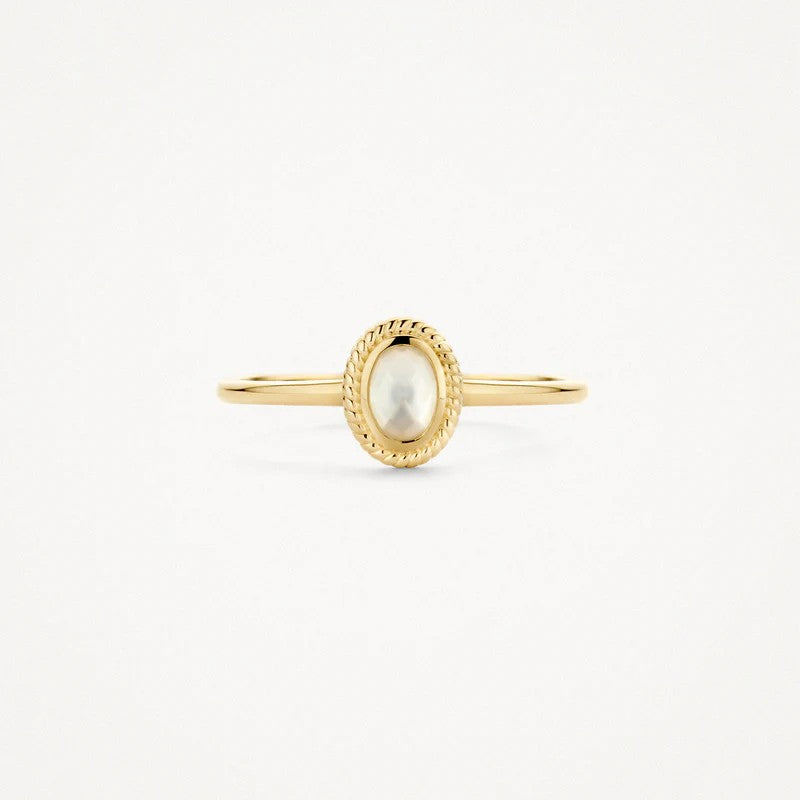Blush Jewels ring 1239YMQ - 14k Geel goud 1239YMQ maat 52