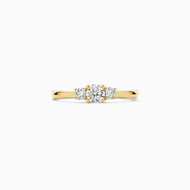 Blush Lab Grown Ring LG1008Y in 14 Kt Geelgoud met Lab Grown Diamant