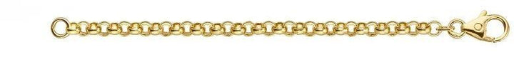 Fjory 14 Karaat Gouden Jasseron Armband 40-J0419 – 19 cm