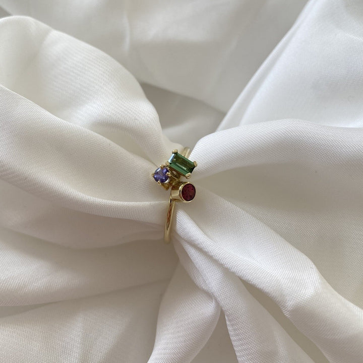 Goudsmid Vera 14 karaats geelgouden ring Elise