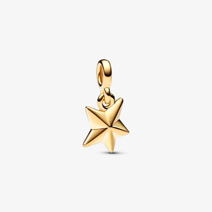 Pandora ME 762299C01 hangende gold plated bedel met ster