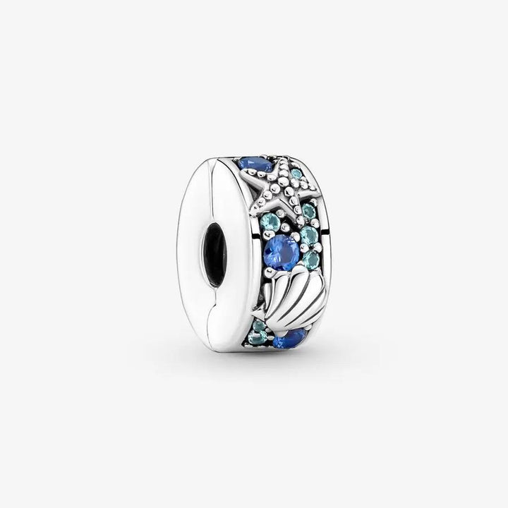 Pandora 791678C01 Tropical Starfish &amp; Shell Clip Charm